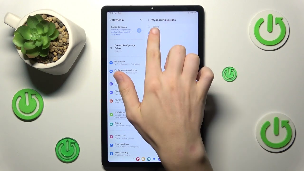 Jak zmienić tryb ekranu Samsung?