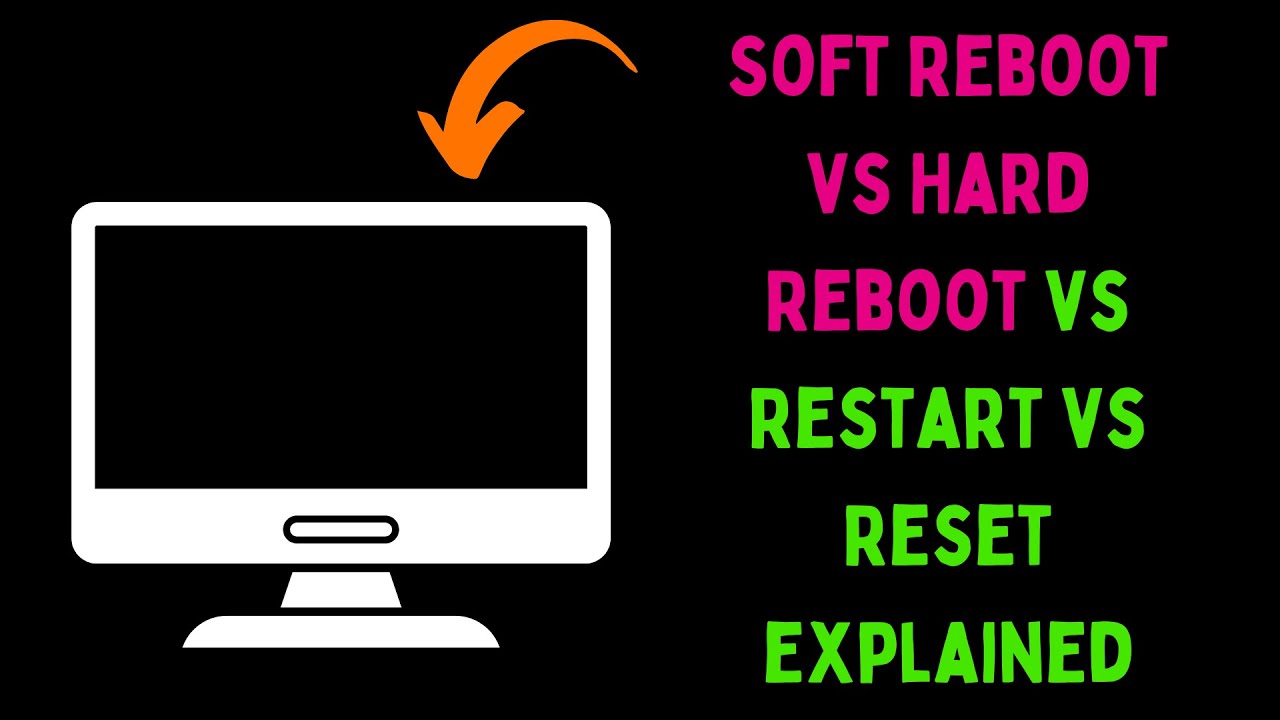What is the difference between hard and soft reboot?