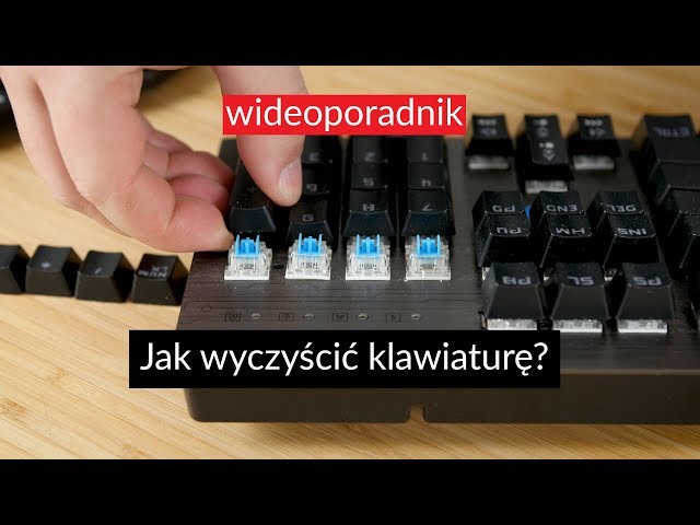 Jak wyczyscic klawisze?