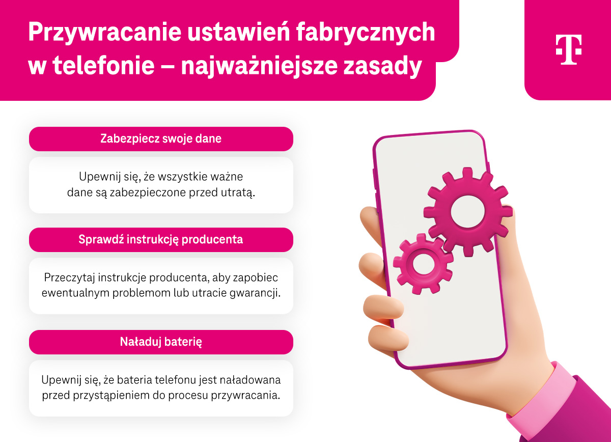 Co daje przywrócenie ustawień fabrycznych w telefonie?