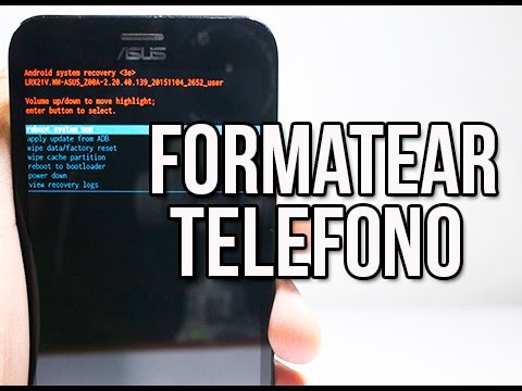 ¿Cómo formatear un celular cuando está apagado?