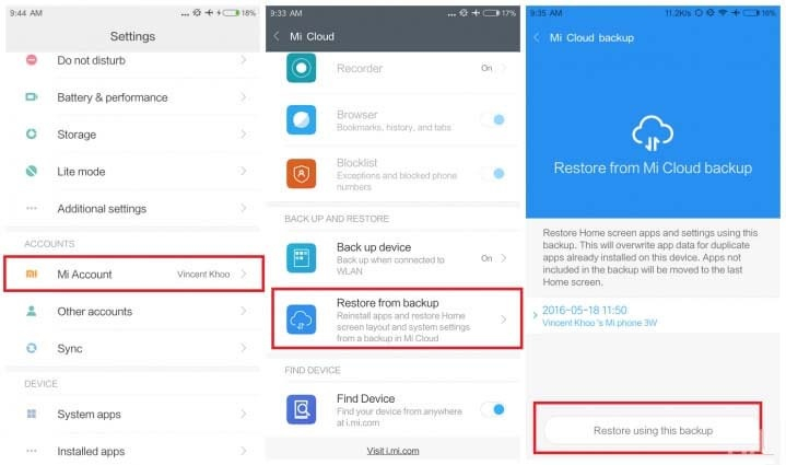¿Cómo recuperar mis fotos Xiaomi Cloud?