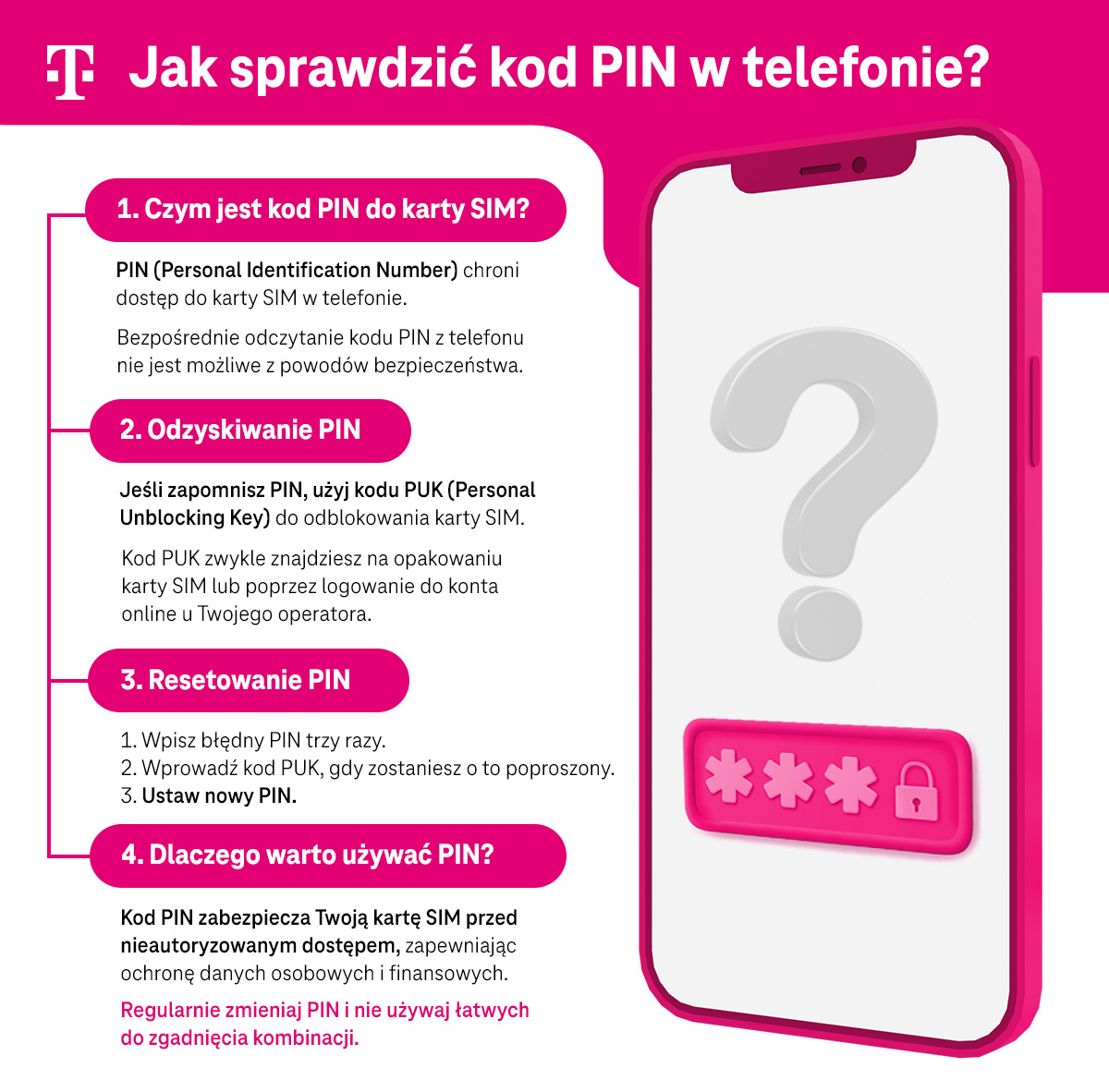 Czy można odzyskać PIN do telefonu?