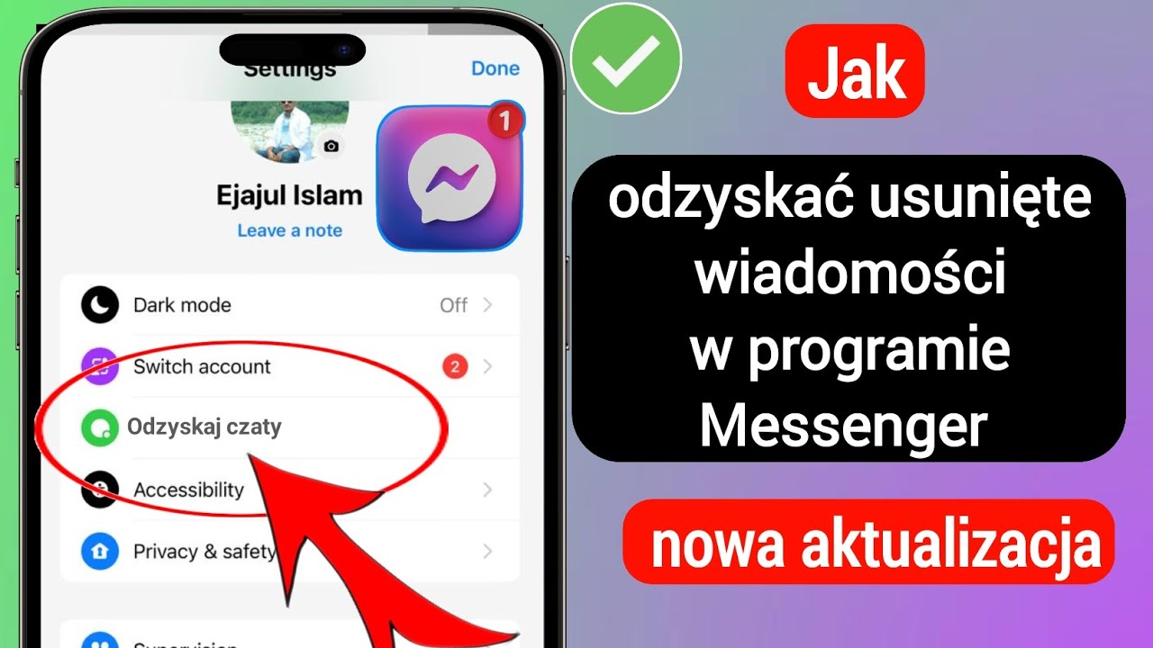 Gdzie trafiają usunięte wiadomości z Messengera?