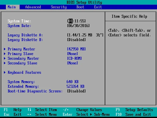 Is BIOS F10 or F12?