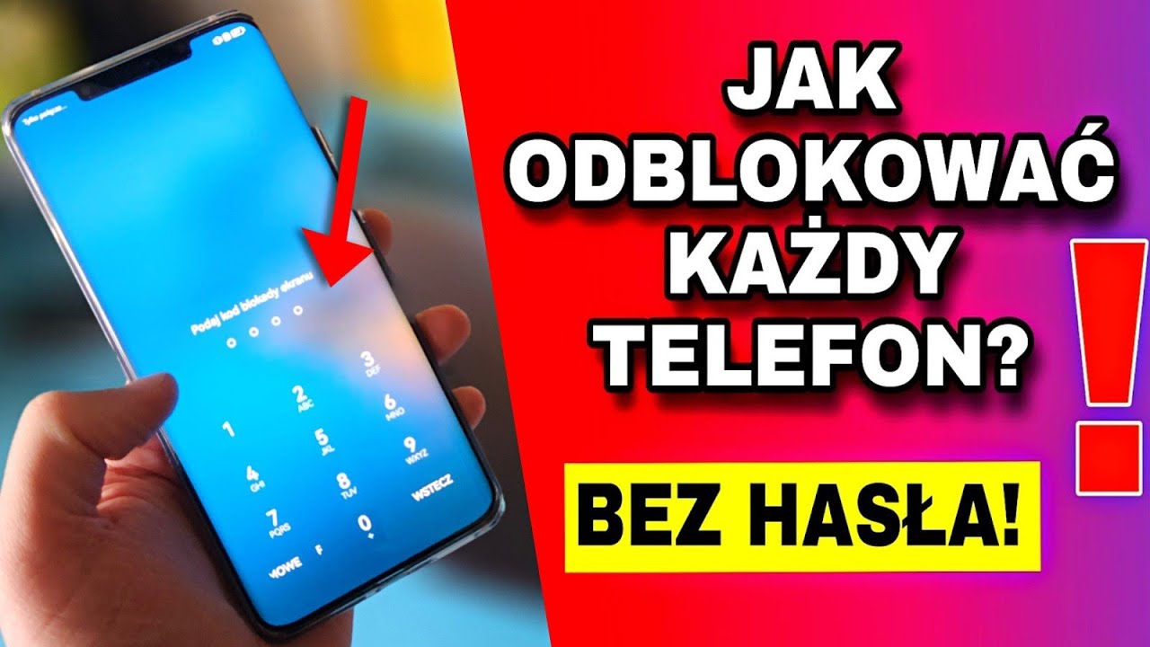 Jak odblokować PIN blokady ekranu?