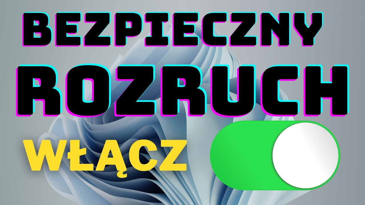 Jak włączyć bezpieczny rozruch bez trybu awaryjnego?