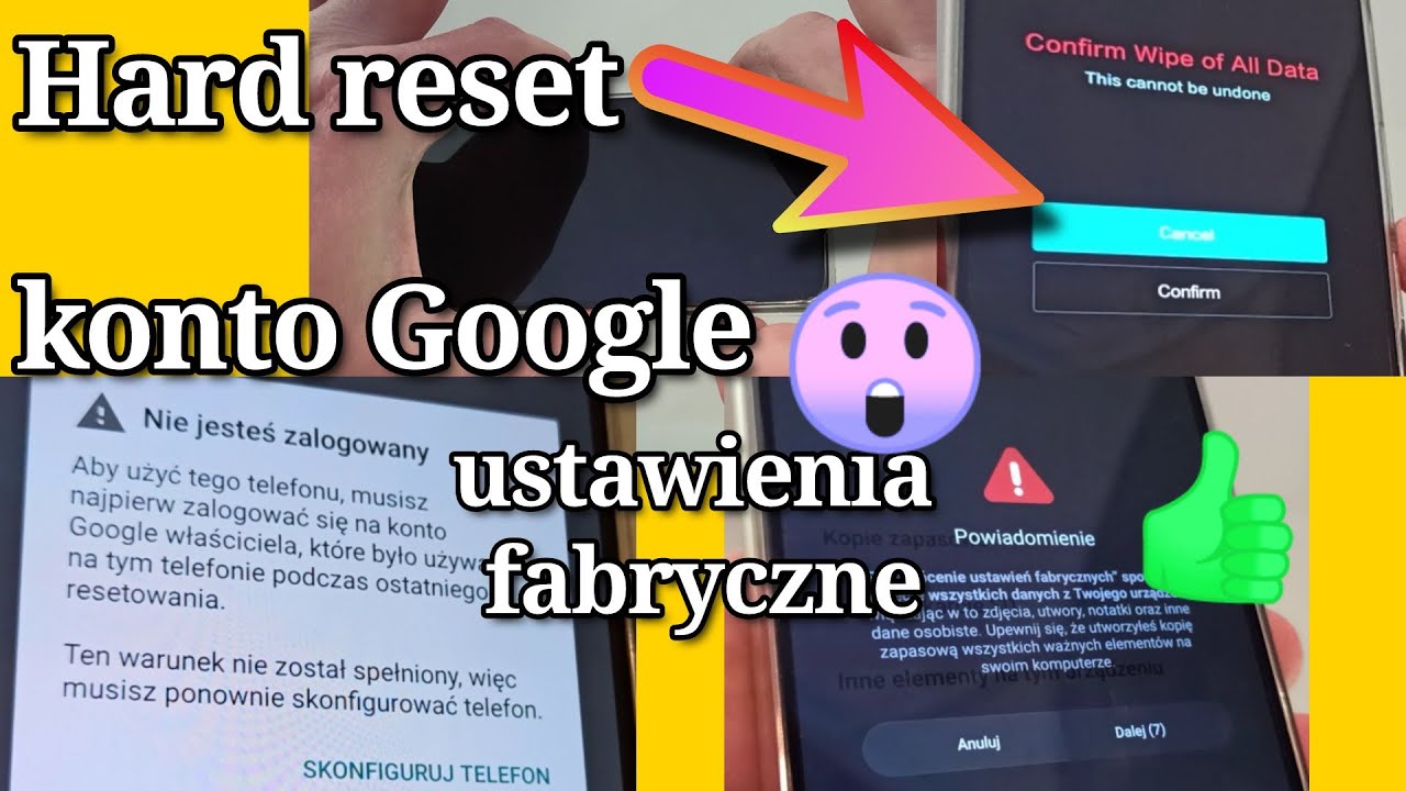 Jak zresetowac urzadzenie do ustawien fabrycznych?