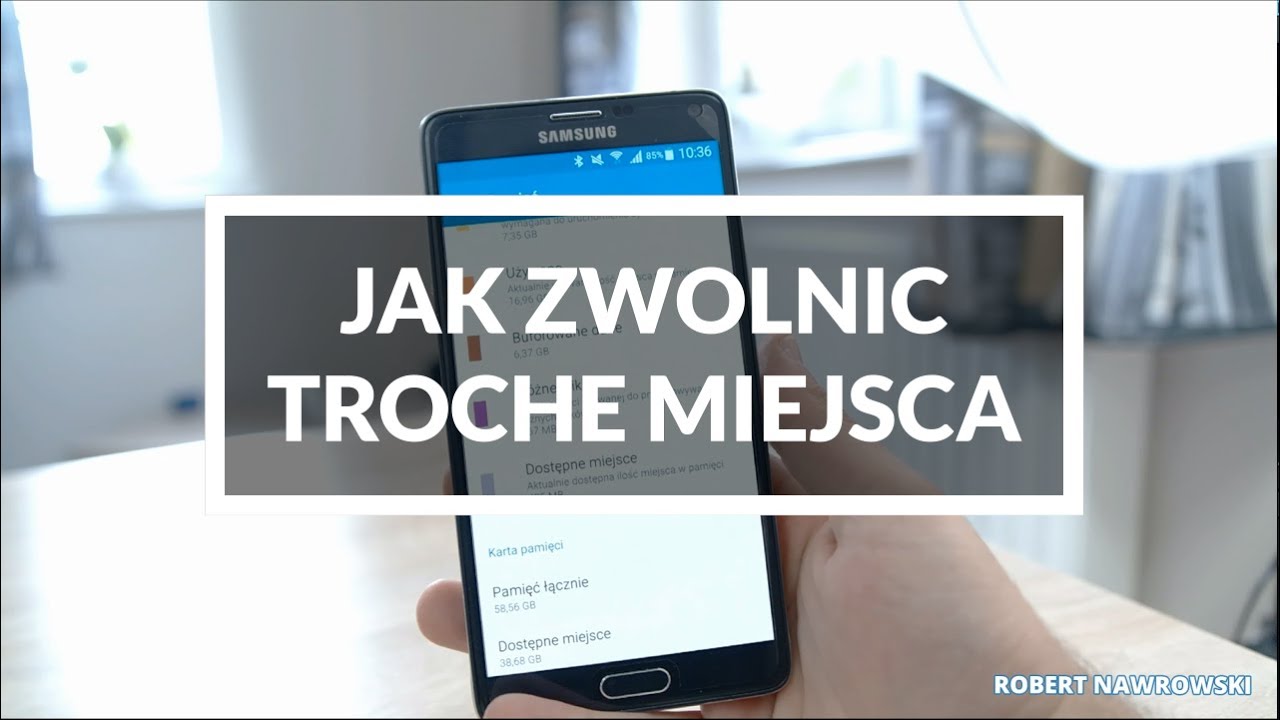 Jak zwolnić trochę pamięci w telefonie?
