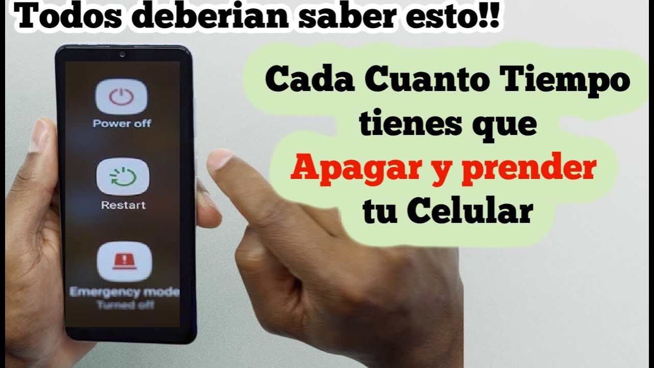 ¿Qué tan bueno es reiniciar el celular?