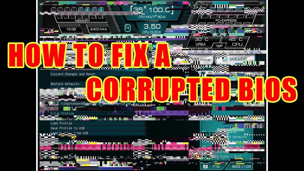 Why is BIOS corrupted?